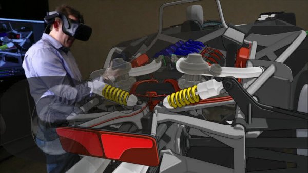 福特汽车公司在VR环境中进行概念设计 